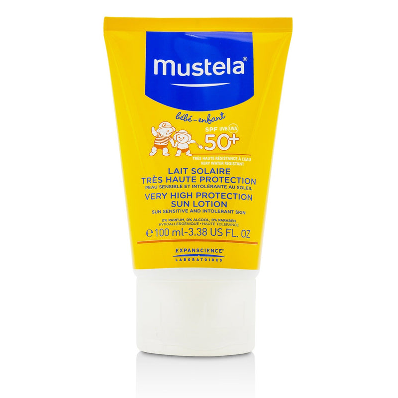 Mustela Very High Protection Sun Lotion SPF50+ - Sun Sensitive & Intolerant Skin 