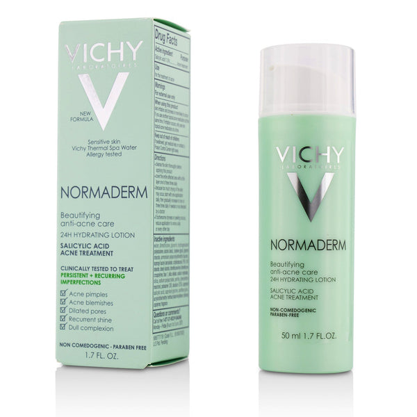 Vichy Normaderm Beautifying Anti-Acne Care - 24H Hydrating Lotion Salicylic Acid Acne Treatment  50ml/1.7oz