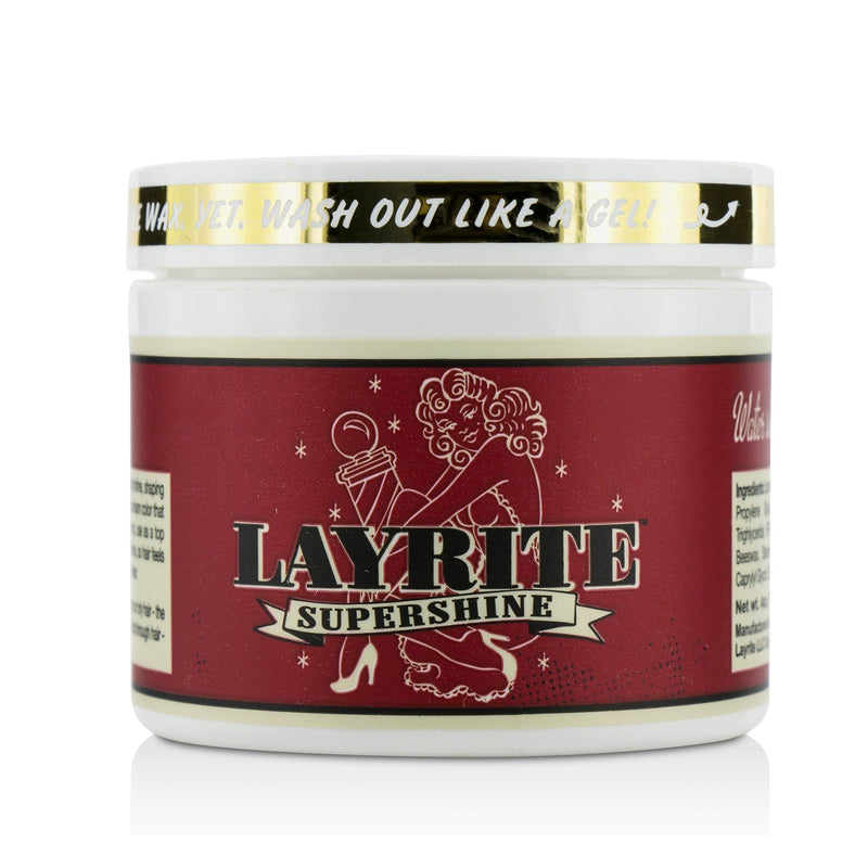 Layrite Supershine Cream (Medium Hold, High Shine, Water Soluble) 