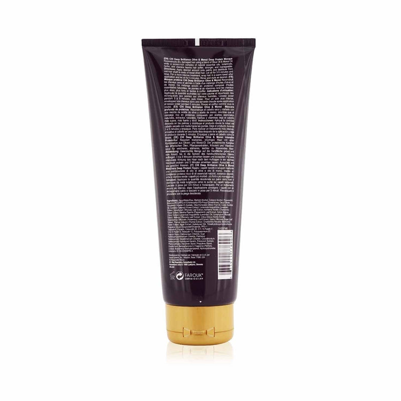 CHI Deep Brilliance Olive & Monoi Deep Protein Masque Strengthening Treatment 