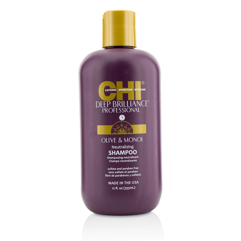 CHI Deep Brilliance Olive & Monoi Neutralizing Shampoo 