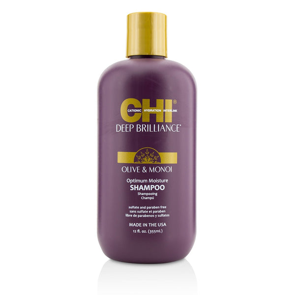 CHI Deep Brilliance Olive & Monoi Optimum Moisture Shampoo 