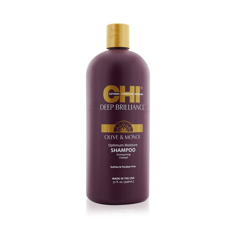 CHI Deep Brilliance Olive & Monoi Optimum Moisture Shampoo 