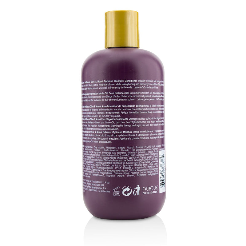 CHI Deep Brilliance Olive & Monoi Optimum Moisture Conditioner 