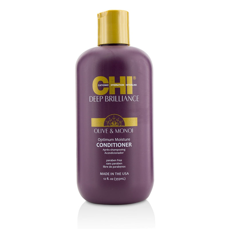 CHI Deep Brilliance Olive & Monoi Optimum Moisture Conditioner 