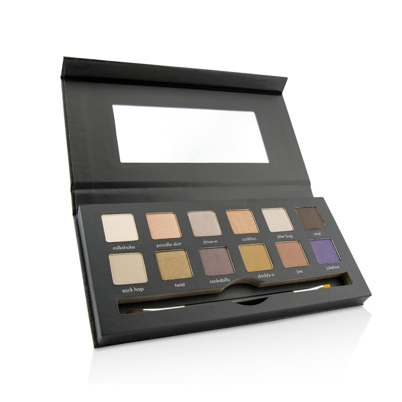 YBF Beauty Rock The Croc Eyeshadow Palette (12x Eyeshadow, 1x Double Ended Eyeshadow Brush)  12x0.8g/0.03oz