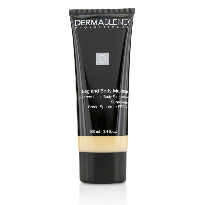 Dermablend Leg and Body Make Up Buildable Liquid Body Foundation Sunscreen Broad Spectrum SPF 25 - #Fair Nude 0N 