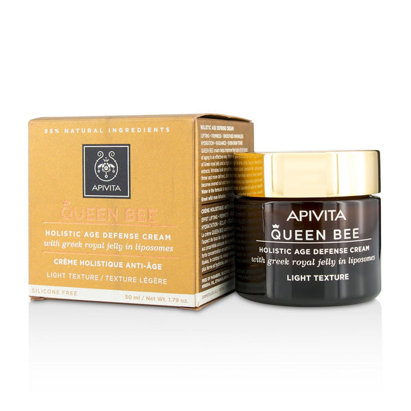 Apivita Queen Bee Holistic Age Defense Cream Light Texture  50ml/1.7oz