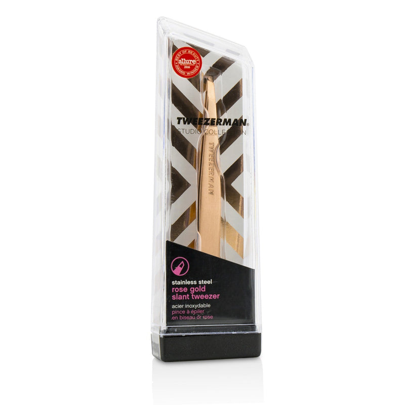 Tweezerman Slant Tweezer - Rose Gold