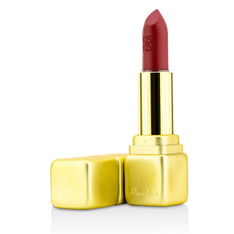 Guerlain KissKiss Matte Hydrating Matte Lip Colour - # M330 Spicy Burgundy  3.5g/0.12oz