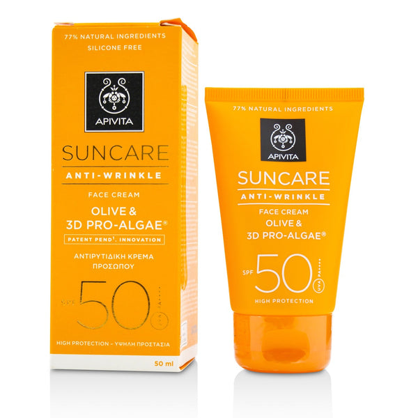 Apivita Suncare Anti-Wrinkle Face cream SPF 50 
