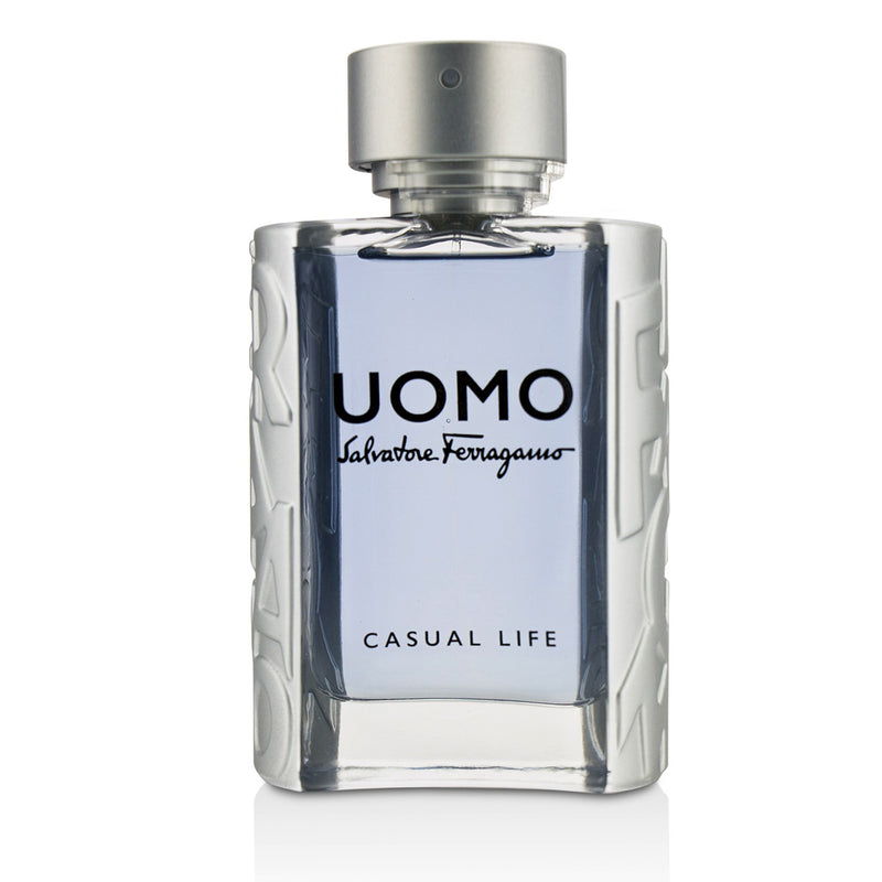 Salvatore Ferragamo Uomo Casual Life Eau De Toilette Spray  100ml/3.4oz