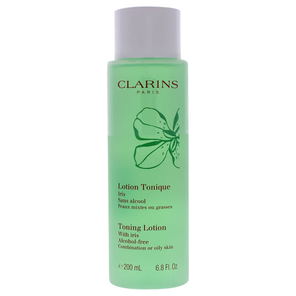 Clarins Toning Lotion with Iris by Clarins for Unisex - 6.8 oz Lotion