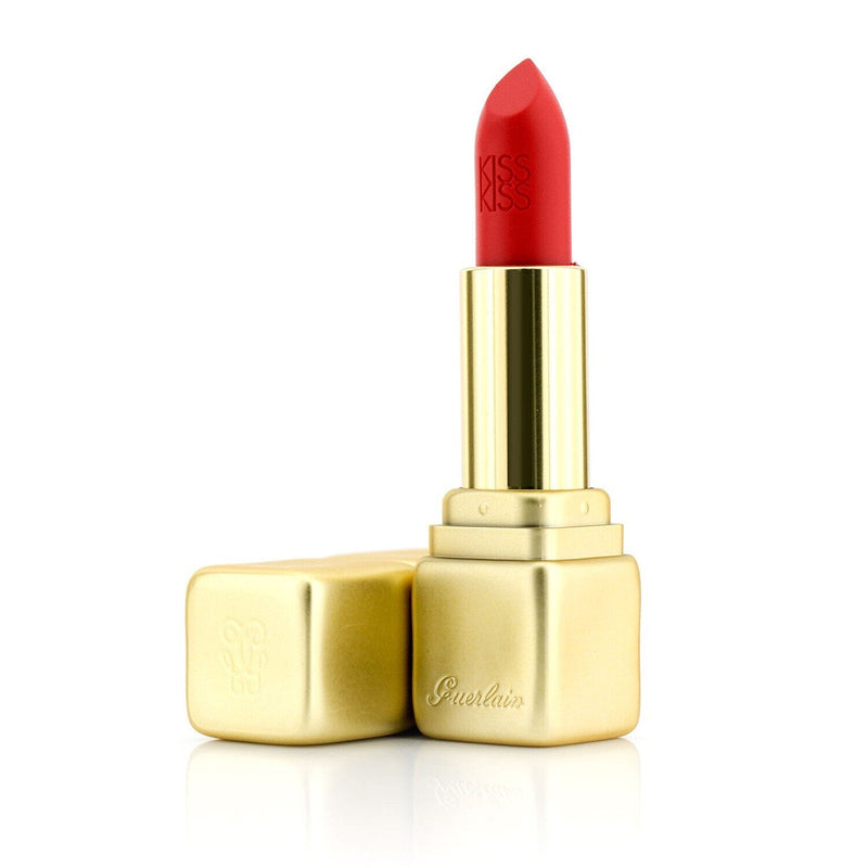 Guerlain KissKiss Matte Hydrating Matte Lip Colour - # M347 Zesty Orange  3.5g/0.12oz