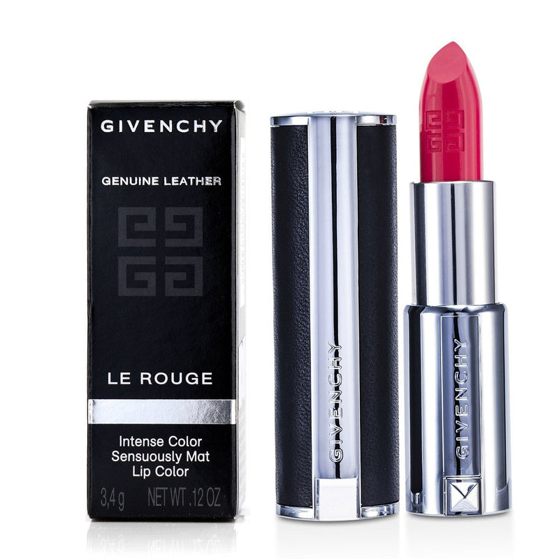 Givenchy Le Rouge Intense Color Sensuously Mat Lipstick - # 302 Hibiscus Exclusif  3.4g/0.12oz