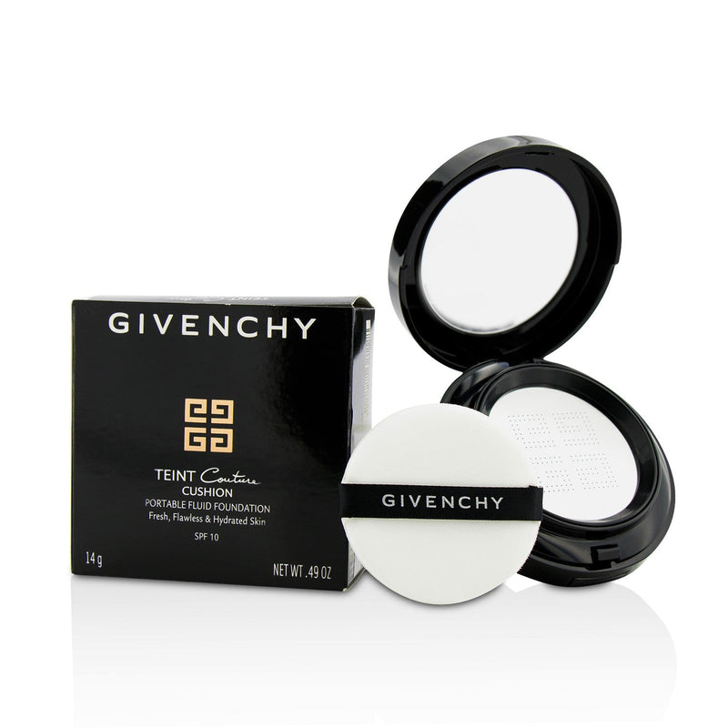 Givenchy Teint Couture Cushion Portable Fluid Foundation SPF 10 - #2 Fresh Shell  14g/0.49oz