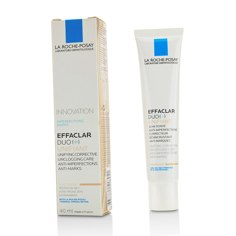 La Roche Posay Effaclar Duo (+) Unifiant Unifying Corrective Unclogging Care Anti-Imperfections Anti-Marks - Light 