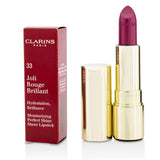 Clarins Joli Rouge Brillant (Moisturizing Perfect Shine Sheer Lipstick) - # 33 Soft Plum  3.5g/0.1oz