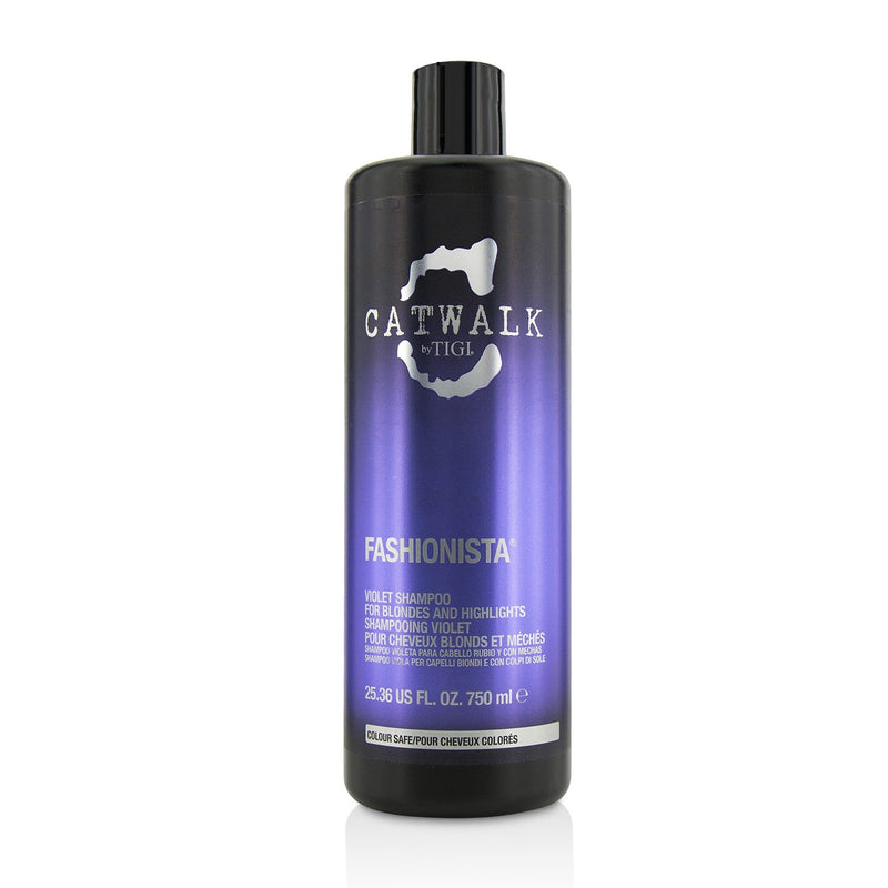 Tigi Catwalk Fashionista Violet Shampoo (For Blondes and Highlights)  300ml/10.14oz