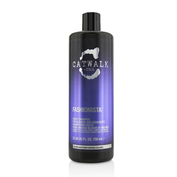 Tigi Catwalk Fashionista Violet Shampoo (For Blondes and Highlights)  750ml/25.36oz