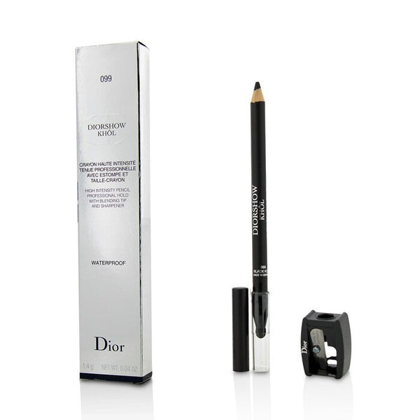 Christian Dior Diorshow Khol Pencil Waterproof With Sharpener - # 099 Black Khol 1.4g/0.04oz