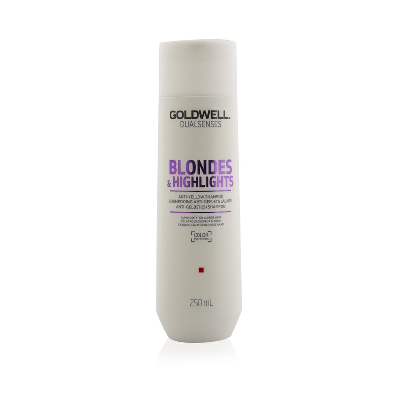 Goldwell Dual Senses Blondes & Highlights Anti-Yellow Shampoo (Luminosity For Blonde Hair) 