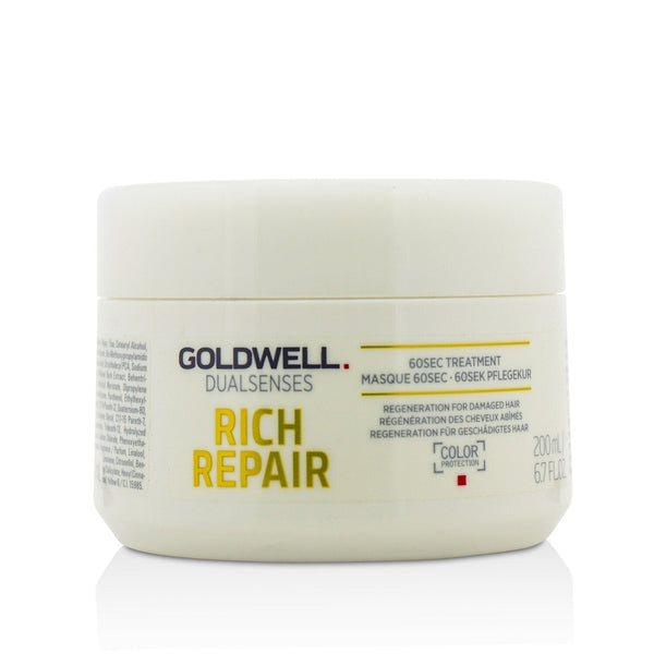 Goldwell Dual Senses Rich Repair 60Sec Treatment (Regeneration For Damaged Hair) 