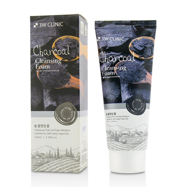 3W Clinic Cleansing Foam - Charcoal 