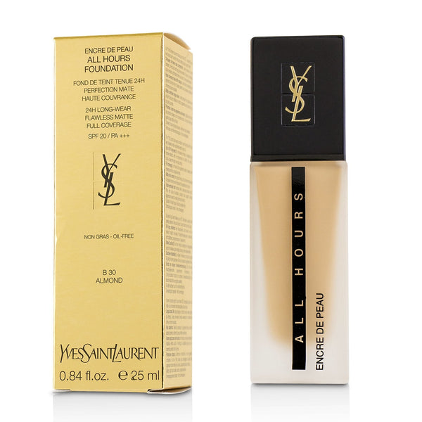 Yves Saint Laurent All Hours Foundation SPF 20 - # B30 Almond  25ml/0.84oz