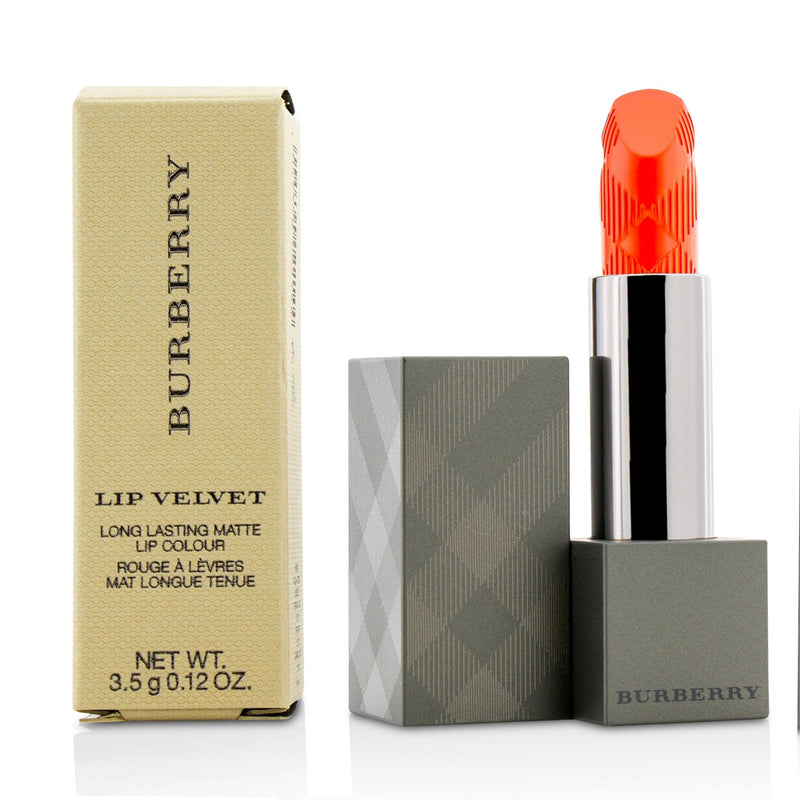 Burberry Lip Velvet Long Lasting Matte Lip Colour - # No. 412 Orange Red  3.5g/0.12oz