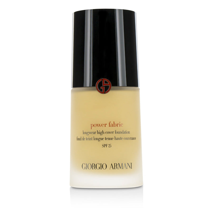 Giorgio Armani Power Fabric Longwear High Cover Foundation SPF 25 - # 2 (Fair, Golden)  30ml/1oz