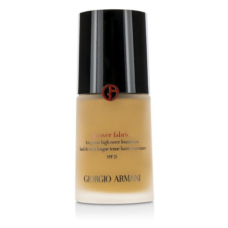 Giorgio Armani Power Fabric Longwear High Cover Foundation SPF 25 - # 8 (Tan, Warm)  30ml/1oz