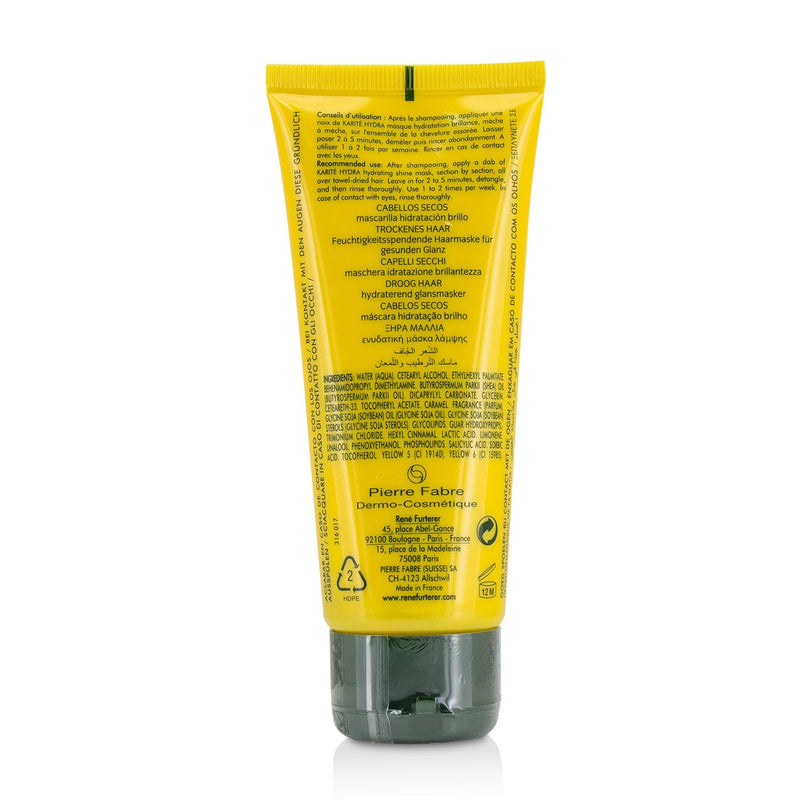 Rene Furterer Karite Hydra Hydrating Ritual Hydrating Shine Mask (Dry Hair) 