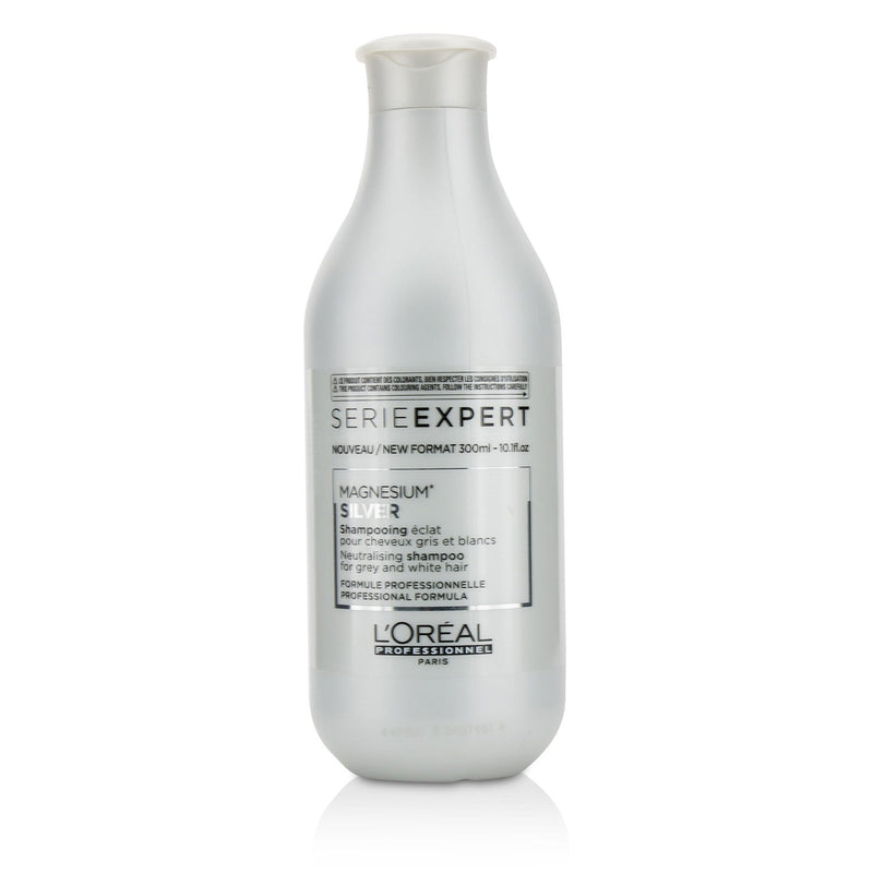 L'Oreal Professionnel Serie Expert - Silver Magnesium Neutralising Shampoo (For Grey and White Hair)  300ml/10.1oz