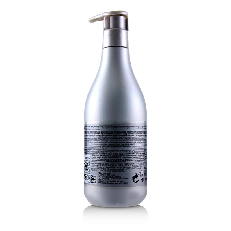 L'Oreal Professionnel Serie Expert - Silver Magnesium Neutralising Shampoo (For Grey and White Hair)  500ml/16.9oz