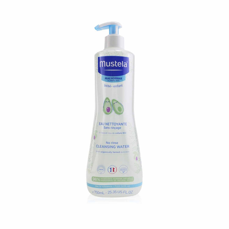 Mustela No Rinse Cleansing Water (Face & Diaper Area) - For Normal Skin