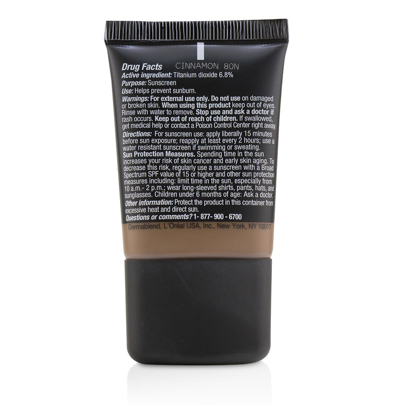 Dermablend Smooth Liquid Camo Foundation SPF 25 (Medium Coverage) - Cinnamom (80N)  30ml/1oz