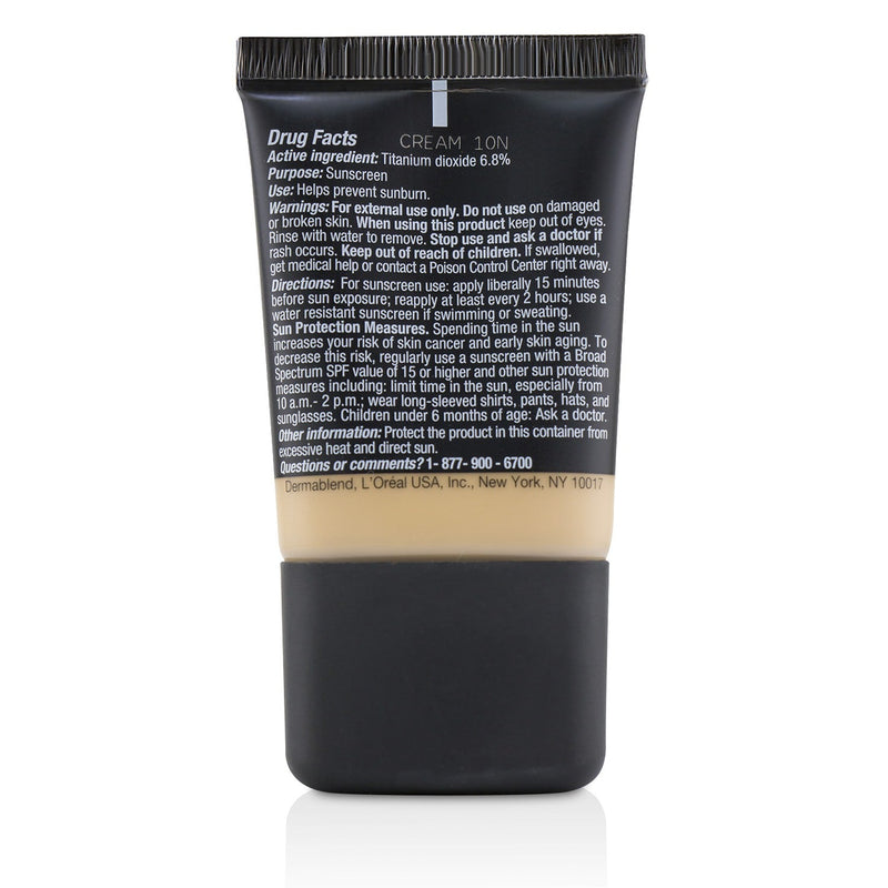 Dermablend Smooth Liquid Camo Foundation SPF 25 (Medium Coverage) - Cream (10N) 