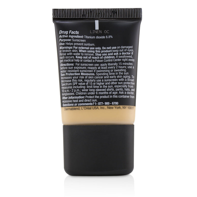 Dermablend Smooth Liquid Camo Foundation SPF 25 (Medium Coverage) - Linen (0C)  30ml/1oz