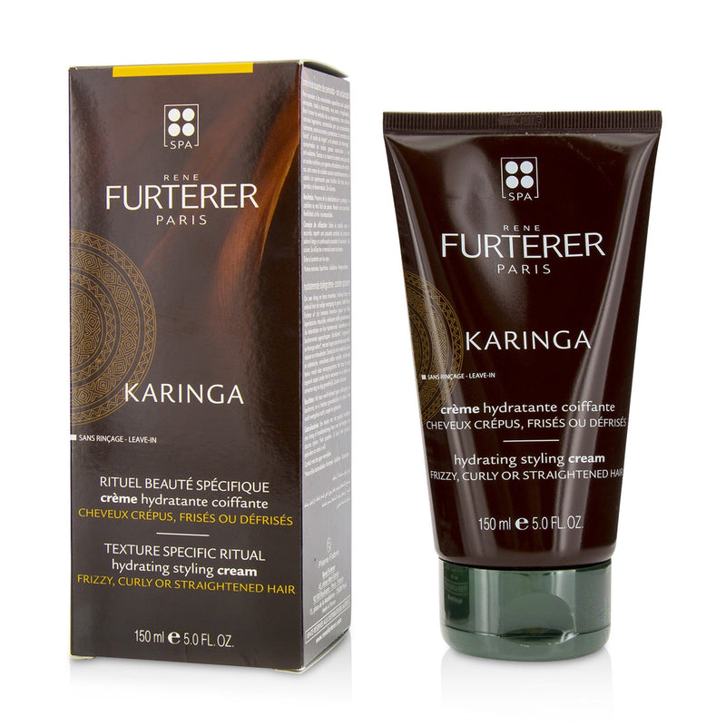 Rene Furterer Karinga Hydrating Styling Cream (Frizzy, Curly or Straightened Hair)  150ml/5oz