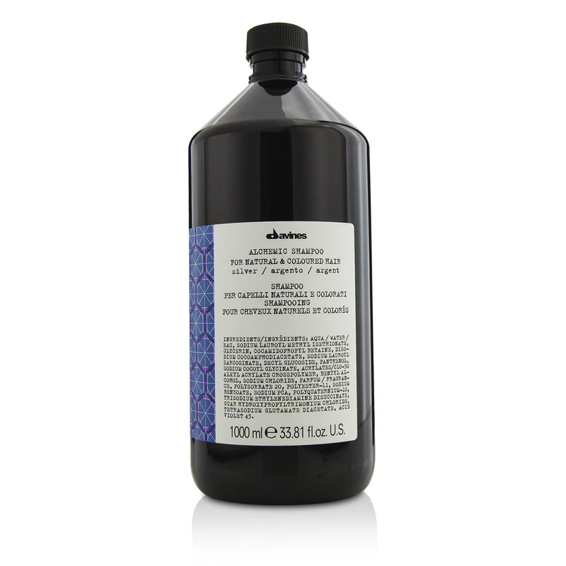 Davines Alchemic Shampoo - # Silver (For Natural & Coloured Hair)  1000ml/33.81oz