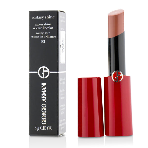 Giorgio Armani Ecstasy Shine Excess Shine & Care Lipcolor - # 101 Nuda  3g/0.1oz