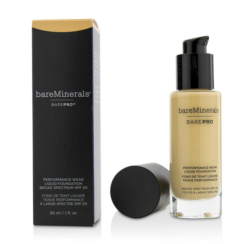 BareMinerals BarePro Performance Wear Liquid Foundation SPF20 - # 09 Light Natural  30ml/1oz