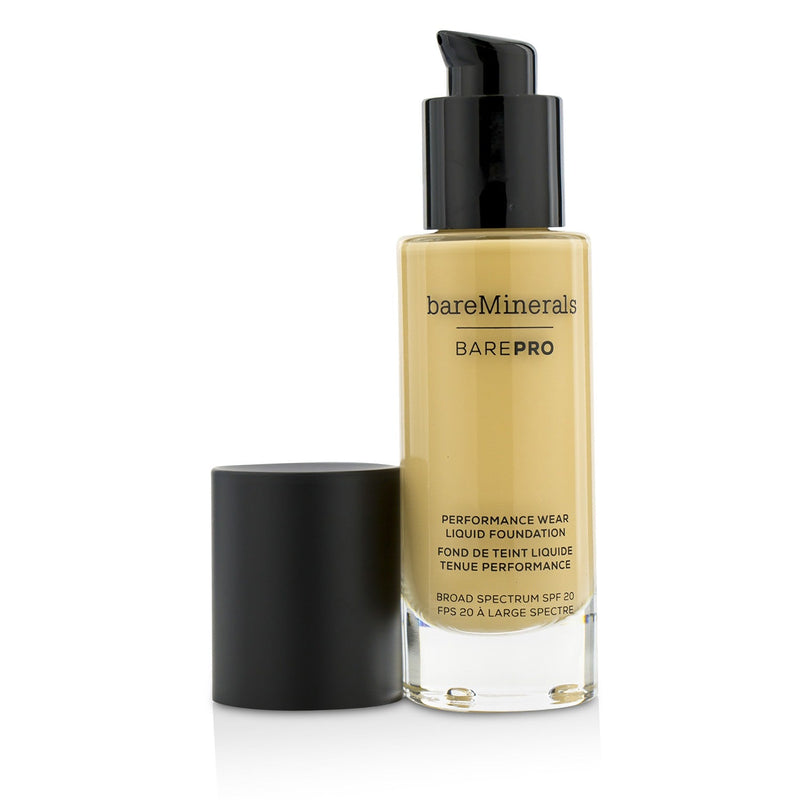 BareMinerals BarePro Performance Wear Liquid Foundation SPF20 - # 12 Warm Natural  30ml/1oz