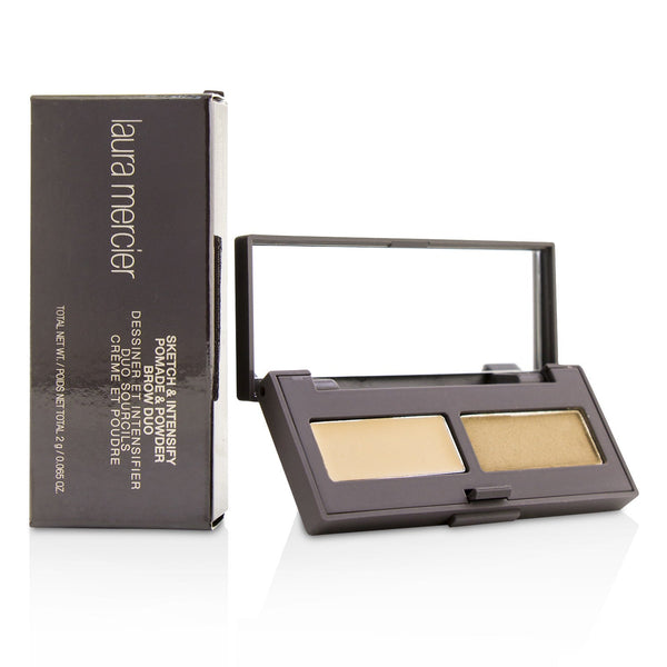 Laura Mercier Sketch & Intensify Pomade And Powder Brow Duo - Blonde  2g/0.065oz