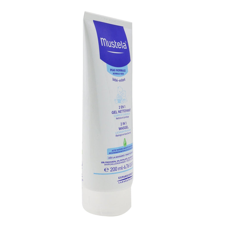 Mustela 2 In 1 Body & Hair Cleansing gel - For Normal Skin 