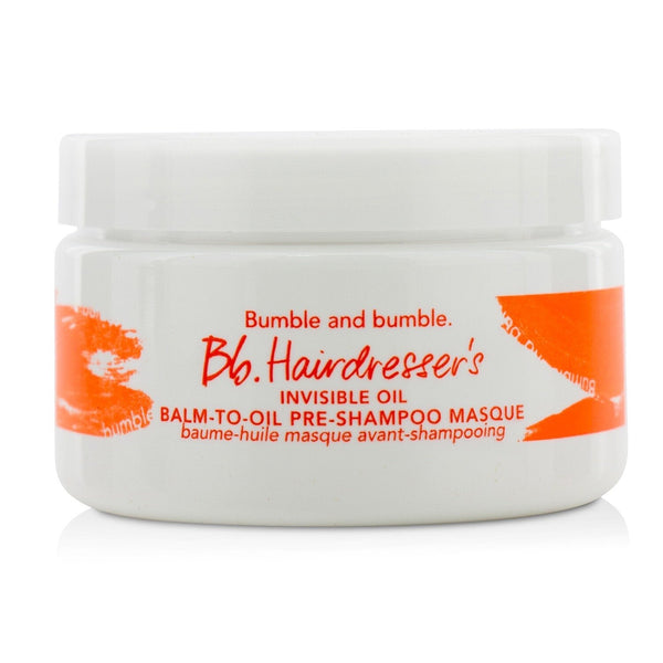 Bumble and Bumble Bb. Hairdresser's Invisible Oil Balm-To-Oil Pre-Shampoo Masque (For Dry to Very Dry Hair) 