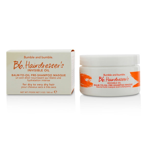Bumble and Bumble Bb. Hairdresser's Invisible Oil Balm-To-Oil Pre-Shampoo Masque (For Dry to Very Dry Hair) 