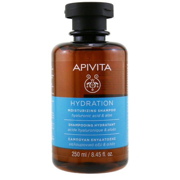 Apivita Moisturizing Shampoo with Hyaluronic Acid & Aloe (For All Hair Types) 