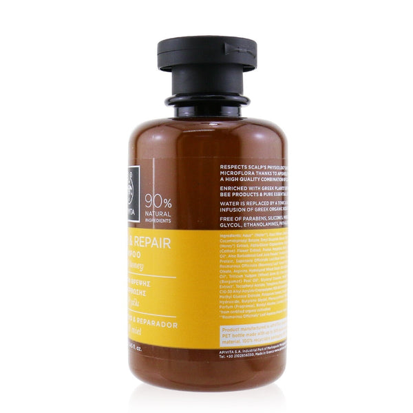 Apivita Nourish & Repair Shampoo with Olive & Honey (For Dry-Damaged Hair) 